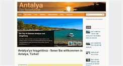 Desktop Screenshot of antalya-in.de