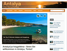 Tablet Screenshot of antalya-in.de